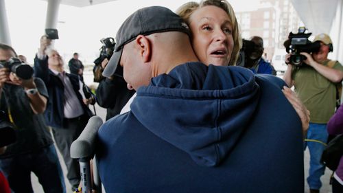 Boston marathon bombing survivor engaged to man who saved her