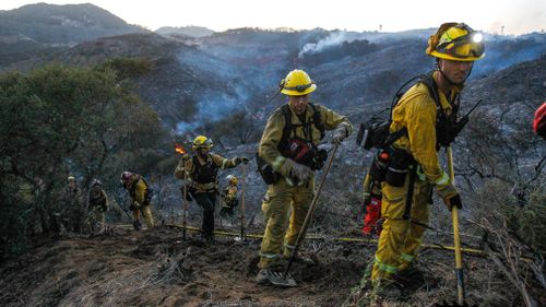 The "mop up" work is likely to take days. Picture: AP