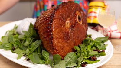 A Chrismas ham with a classic Aussie twist