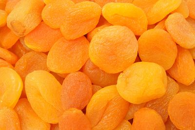 Dried apricots: 1162mg
potassium per 100g (1 cup)