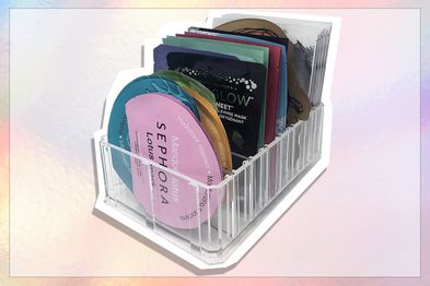 Affordable makeup storage