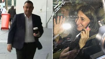 John Barilaro and Gladys Berejiklian