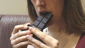Research shows warning women that eating chocolate can make them fat may drive some to eat more.