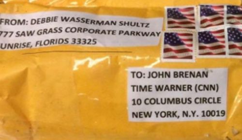 The mail bomb was sent to CNN in New York alongside others sent to the Obamas and Clintons and the White House.