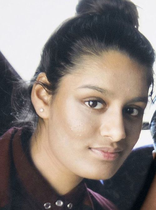 Undated photo of Shamima Begum.