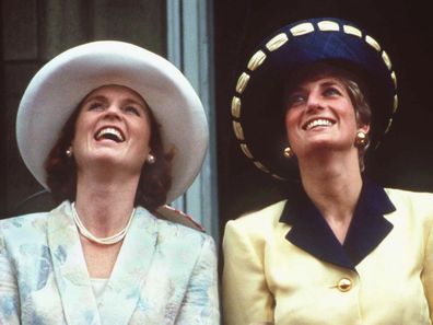 Trooping the Colour Diana and Fergie