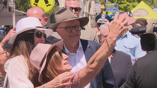 Surrounded by culture from the other side of the world, the prime minister toured an Italian Festa in the Sydney suburb of Leichhardt.