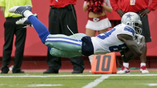 Dez Bryant rounded out the top five fittest athletes. (AAP)