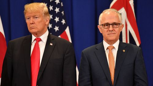 Mr Trump and Mr Turnbull have met on the sideline of international events since Mr Trump's inauguration. (AAP)