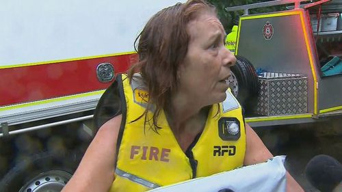 A couple have been rescued from rising floodwaters at the Sunshine Coast in QLD after they parked their car for a five hour pit-stop. 