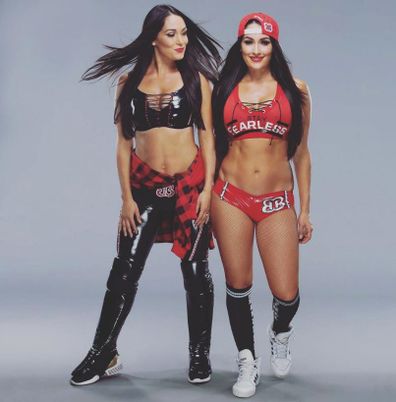 Nikki Bella and Brie Bella