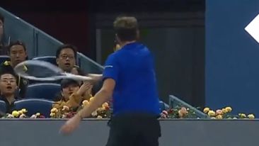 Medvedev sensationally disqualified in semi final
