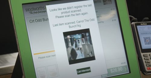 Woolworths expands artificial intelligence self checkouts.