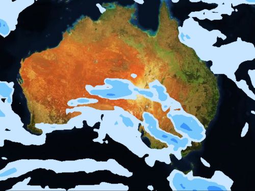 Heavy falls and thunderstorms are expected across parts of drought-hit Australia.