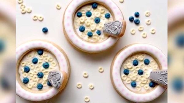 Amber Spiegel's cereal cookie bowls
