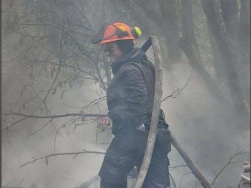 Piper spent two summers fighting bushfires in British Columbia before travelling to Australia.