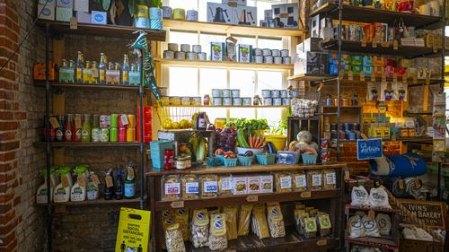 Tucker has provided the locals of Easton in Pennsylvania with much needed supplies over the past six months after transitioning from a cafe to a general store.