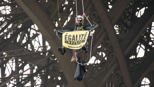 Police boost security at Eiffel Tower after activist demonstration reveals flaws