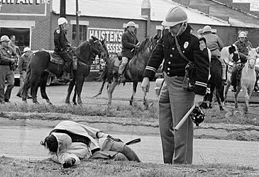Alabama state troopers and police attacked protesters marching to Montgomery from which city on Bloody Sunday 1965?
