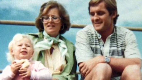 Photo of Chris and his wife Lynette Dawson, who has been missing since 1982.