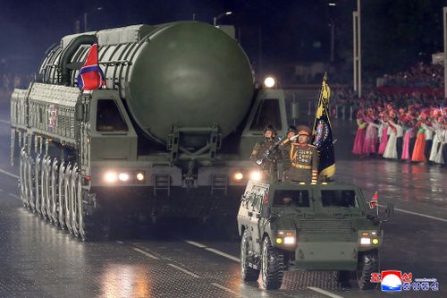 Míssil balístico chamado Hwasong-20