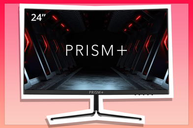 9PR: PRISM+ X240 24-Inch 144Hz 1ms Curved FHD Gaming Monitor
