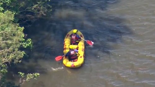 Search underway for a missing kayaker on the Nepean River in Sydney's west