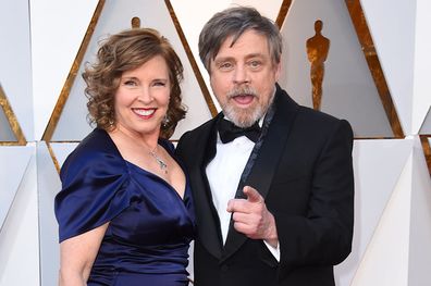 Marilou York and Mark Hamill. (AAP)