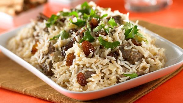 Beef pilaf