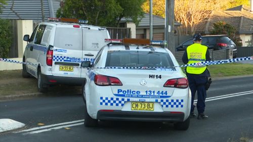 Police say the woman was knocked over by the unattended Mazda CX7 on Ambleside Drive in Castle Hill about 3.30pm yesterday. Picture: 9NEWS