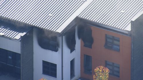 Fire breaks out at Sydney's Villawood Immigration Detention Centre.