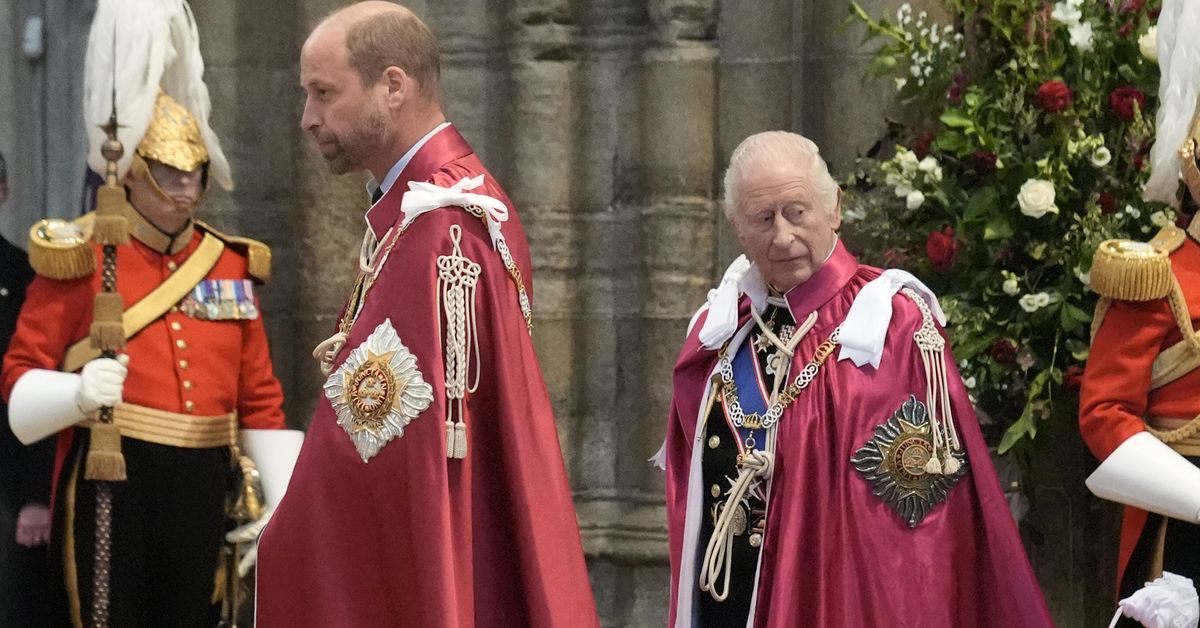 Charles and William make rare joint public outing amid increasing tensions
