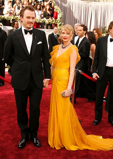 Heath Ledger and Michelle Williams