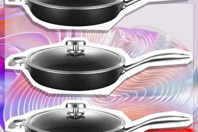 9PR: Scanpan PRO IQ Non-Stick Saute Pan with Tempered Glass Lid, 32cm 