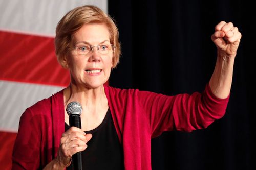 Democratic Senator Elizabeth Warren made her bid for the presidency official today, grounding her 2020 campaign in a populist call to fight economic inequality and build "an America that works for everyone".