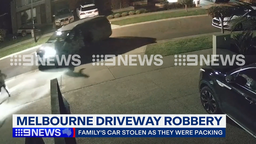 Car stolen from Melbourne pinch family's luggage and passports inside