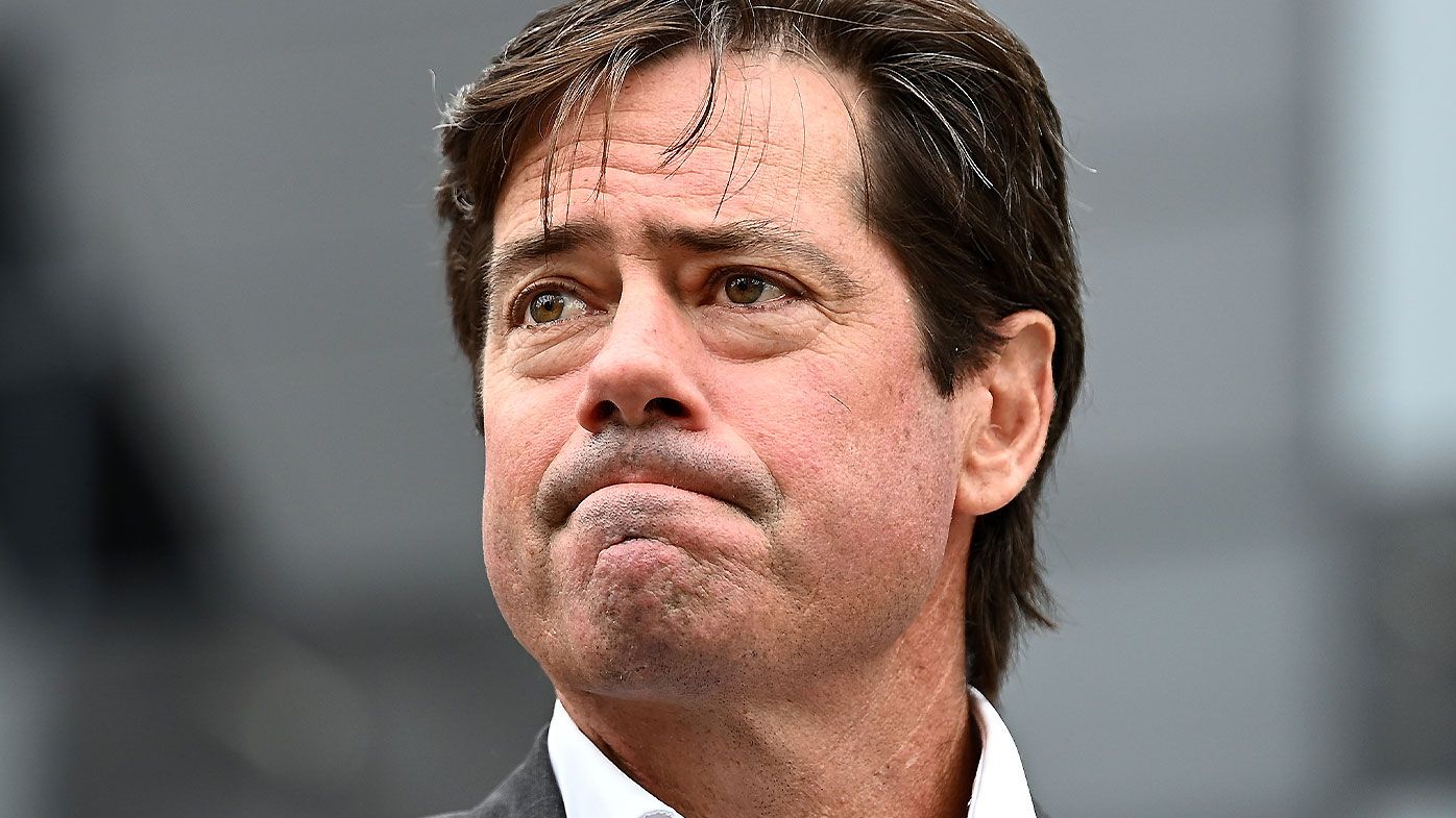 AFL boss Gillon McLachlan takes blame for poor treatment of umpires over recent years