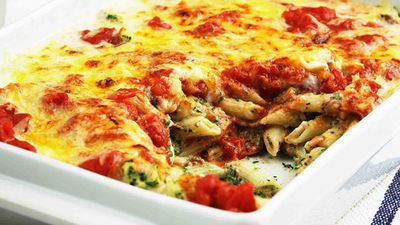 Recipe: <a href="https://kitchen.nine.com.au/2016/05/05/11/04/spinach-and-ricotta-bake" target="_top">Spinach and ricotta bake</a>