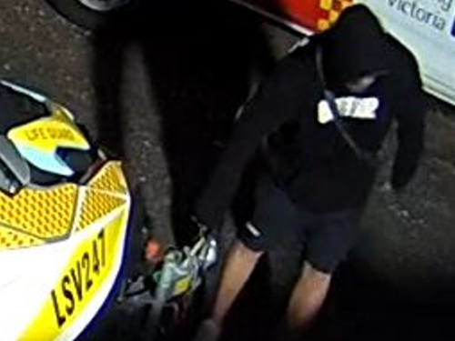 CCTV has been released of a man they would like to speak to in connection with their search.