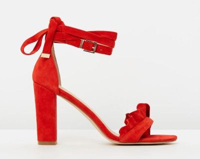 <a href="https://www.theiconic.com.au/amalia-499862.html" target="_blank">Amalia By Nude Shoes Sandals, $179.95.</a>