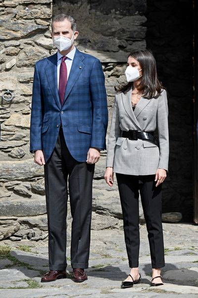 King Felipe and Queen Letizia visit Andorra, March 2021