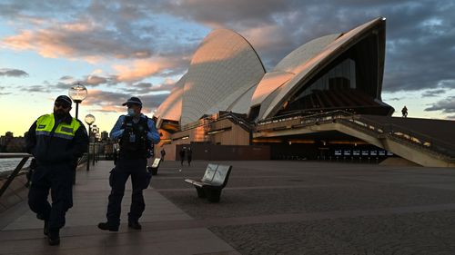 Sydney was plunged into lockdown in June after a new wave of COVID-19 in the city.