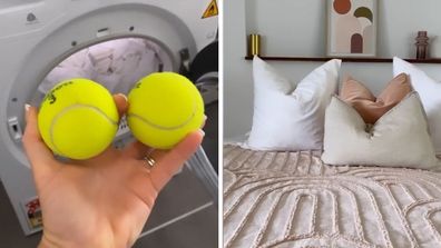 I've tried it all: balls, folding, only item in, with a towel, a shoe…how  do I keep this from balling up in the dryer? : r/CleaningTips