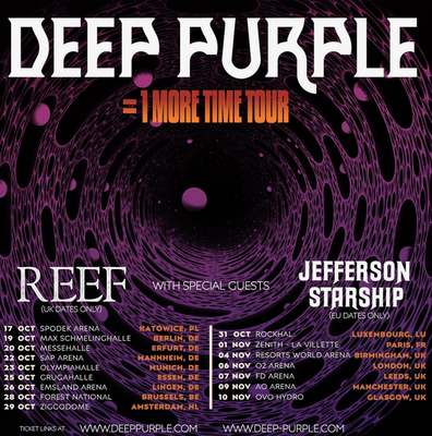 Deep Purple band tour