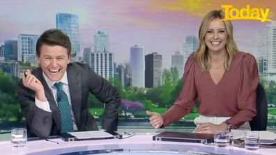 Karl Stefanovic prepares birthday surprise for Ally Langdon