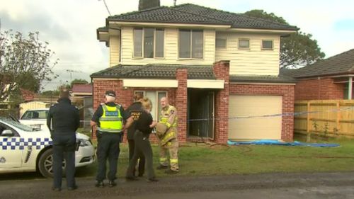 Emergency services were called to the blaze about 6am. (9NEWS)