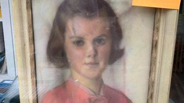 An eerie and &quot;possibly cursed&quot; portrait of a little girl has been returned twice to a charity shop after customers complained of its &quot;creepy aura&quot;.