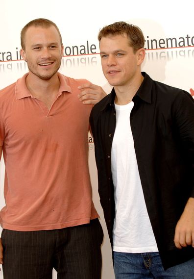 Heath Ledger and Matt Damon
