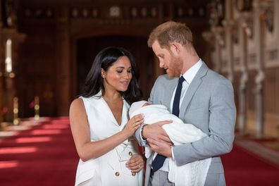 Princess Diana's sister Lady Jane Fellowes meets baby Archie