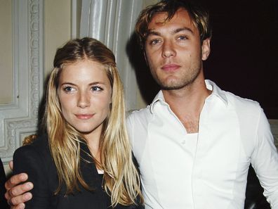 Jude Law and Sienna Miller at the Grand Classics VIP screening of Casablanca at The Electric Cinema on May 24, 2005 in London, England. 
